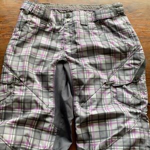 Fox Racing MX Dakota Moto Pants Purple Plaid